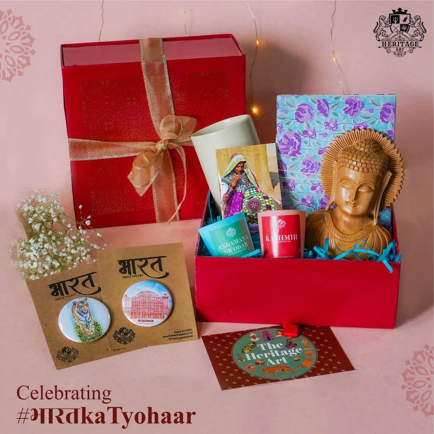India in a Box – Souvenirs & Wellness Hamper